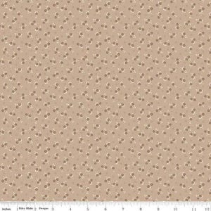 Delightful Tea Dye Fabric Quarter Yard by Lori Holt from The Mercantile Collection Riley Blake Designs