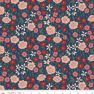 Liberty Daisy Delight Fabric Riley Blake Designs