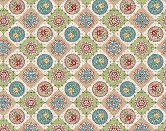 Heritage Multicolor Fabric by Lori Holt from The Mercantile Collection Riley Blake Designs