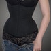 Corset Meschantes Ready to Wear Black Training Corset for Daily Wear - Your Size 