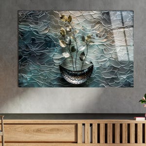 Tempered Glass Wall Art, Glass Wall Decor