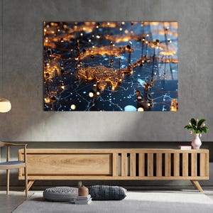 Tempered Glass Wall Art for Home Decor, Marble Design Wall Decor, Glass Wall Art, Luxury Glass Art, Office Wall Decor, Glassware Decor