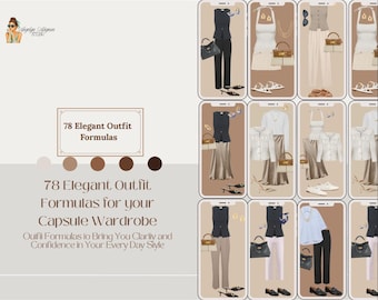 Quiet Luxury Capsule Wardrobe for Women | Old Money Style Guide | Timeless Minimalist Outfit Formulas PDF