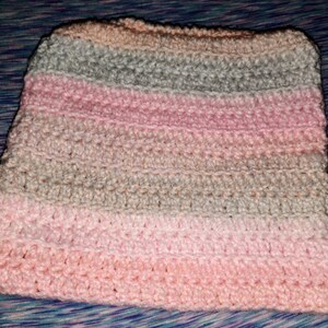 Color Changing Crochet Cat Ear Beanie