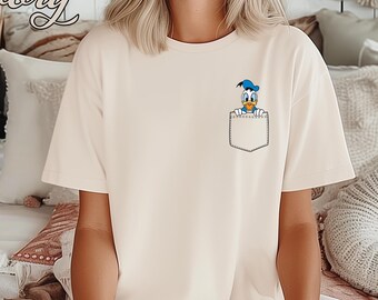 Donald Duck T-Shirt, Donald Duck Shirt, Disney Shirt, Disneyland Shirt, Disneyland Shirt, Disney Family Shirt