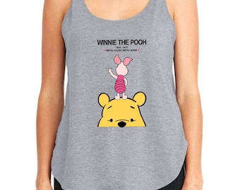 Winnie The Pooh Tank Top, Pooh And Friends Tank Top, Disney Pooh Tank Top, Pooh Tank Top, Pooh Bear And Co Tank Top