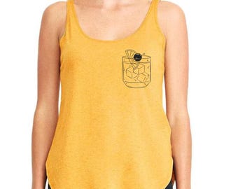 Custom Cocktail Lover Tank Top, Drinking Night Tank Top, Summer Cocktail Lover And Social Club Tank Top, Dirty Martini Baby Tank Top