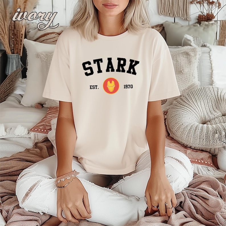 Stark Est 1970 Shirts, Ironman Shirts, Tony Stark Shirt, Avengers Team Shirt, Superhero Shirt, Avengers T-shirt, Marvel Shirt