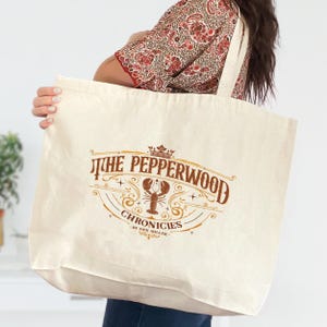 The Pepperwood Chronicles Tote Bag, Schmidt Tote Bag, Nick Miller Inspired, Jessica Day Tote Bag, New Girl Shirt
