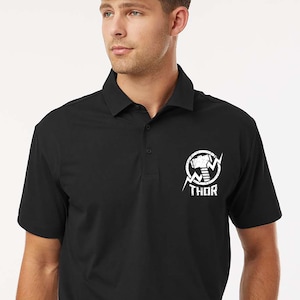 Thor Polo Shirt, Thor Odinson Polo Shirt, Avengers Polo Shirt, Superhero shirt, God of Thunder Shirt, Hammer Throw Polo