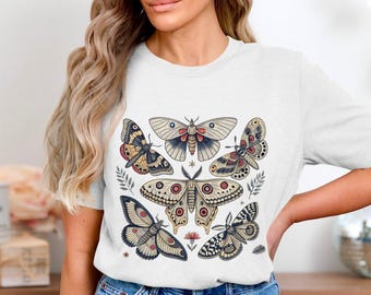 Moth Digital Download, Vintage Moth Print, Butterfly Art Print, Moth Illustration, Moth Clipart, Insect Art Print, Nature Clipart