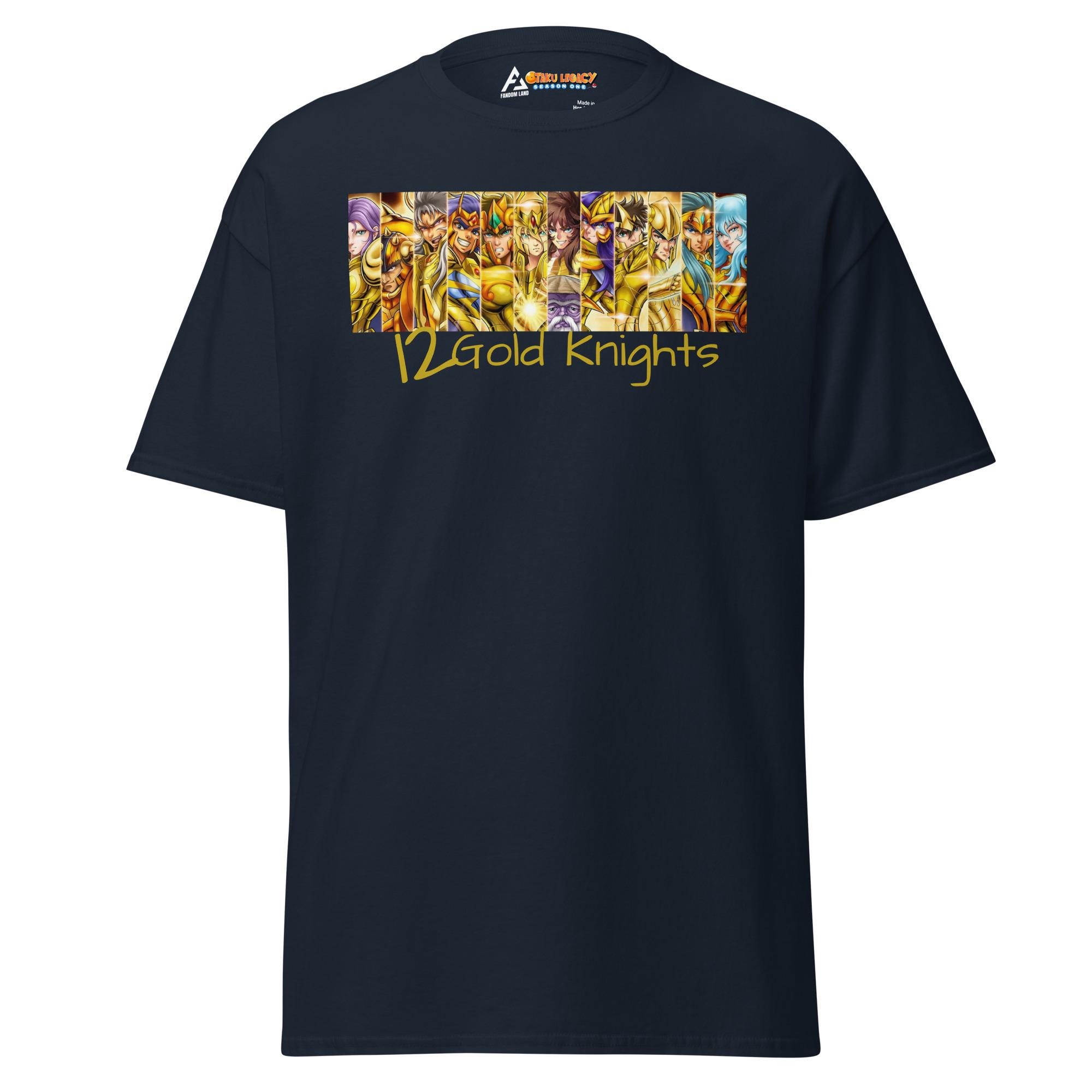 Vintage Knights of the Zodiac T-shirt, Golden Saints Sanctuary