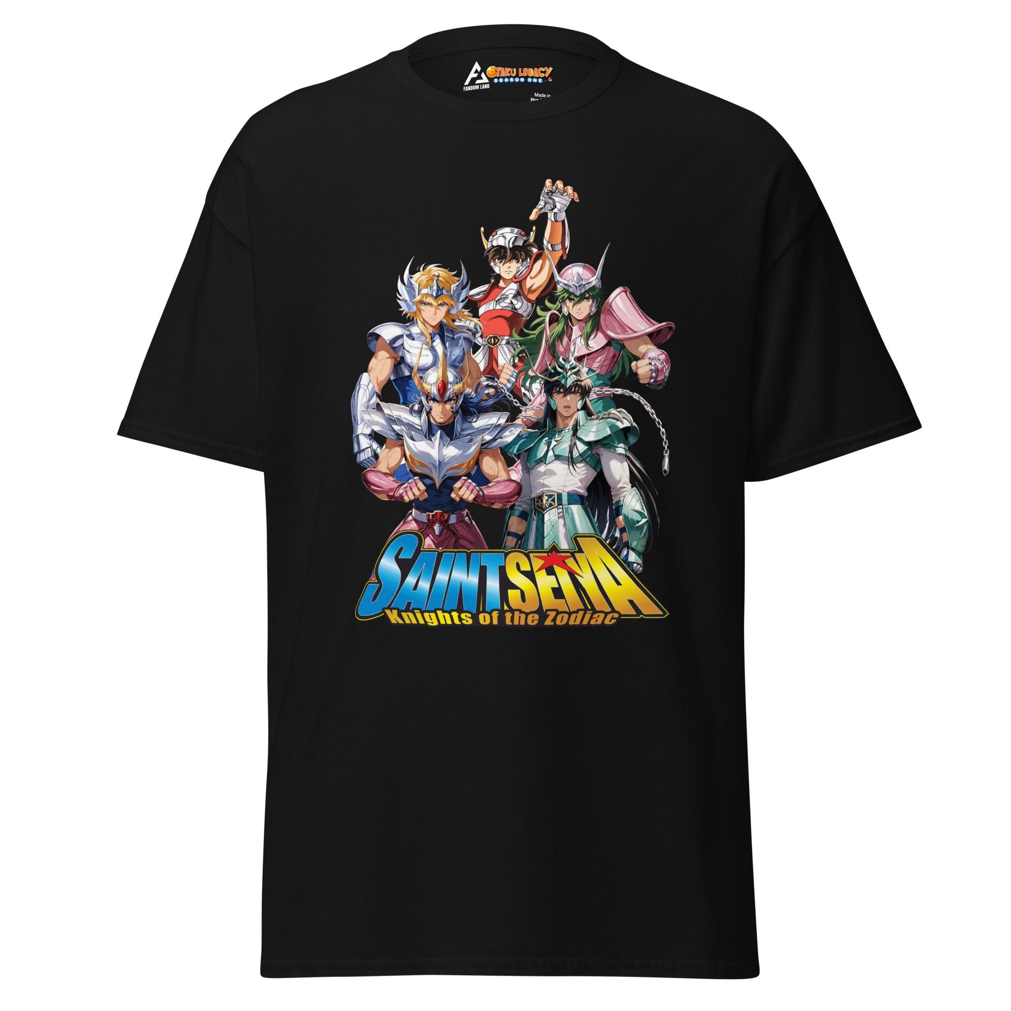 Uomo Donna T-shirt Cavalieri dello zodiaco Anime giapponesi Per il tempo libero T-shirt in cotone Manica corta Saint Seiya T-shirt Top Graphic  200000343