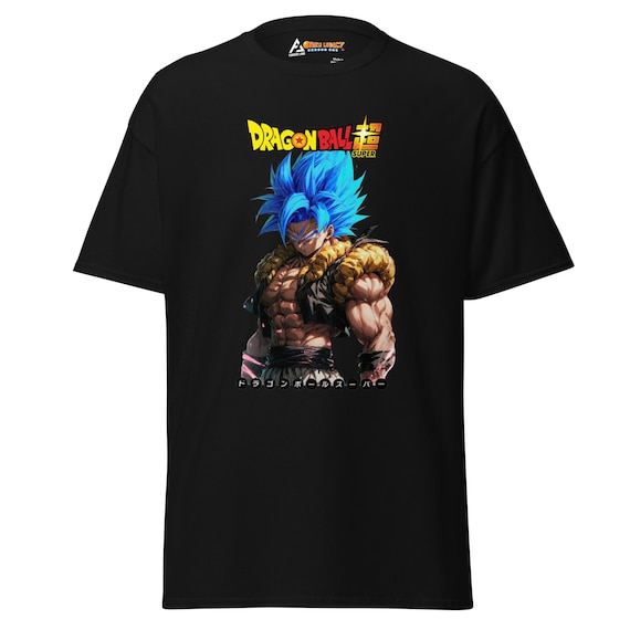 Dragon Ball Super T-shirt | Gogeta Blue Super Saiyan Anime Tee - Etsy