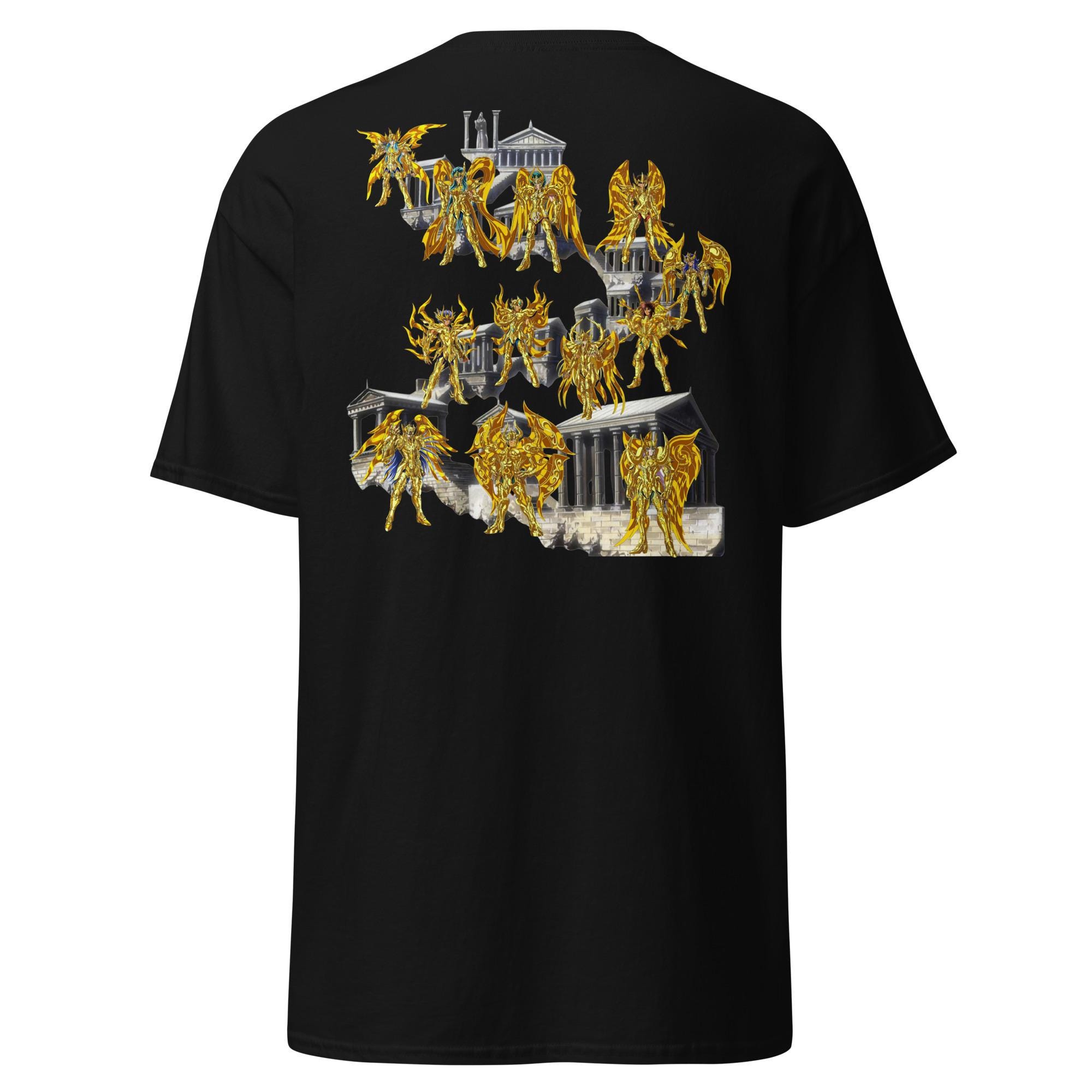 Vintage Knights of the Zodiac T-shirt, Golden Saints Sanctuary
