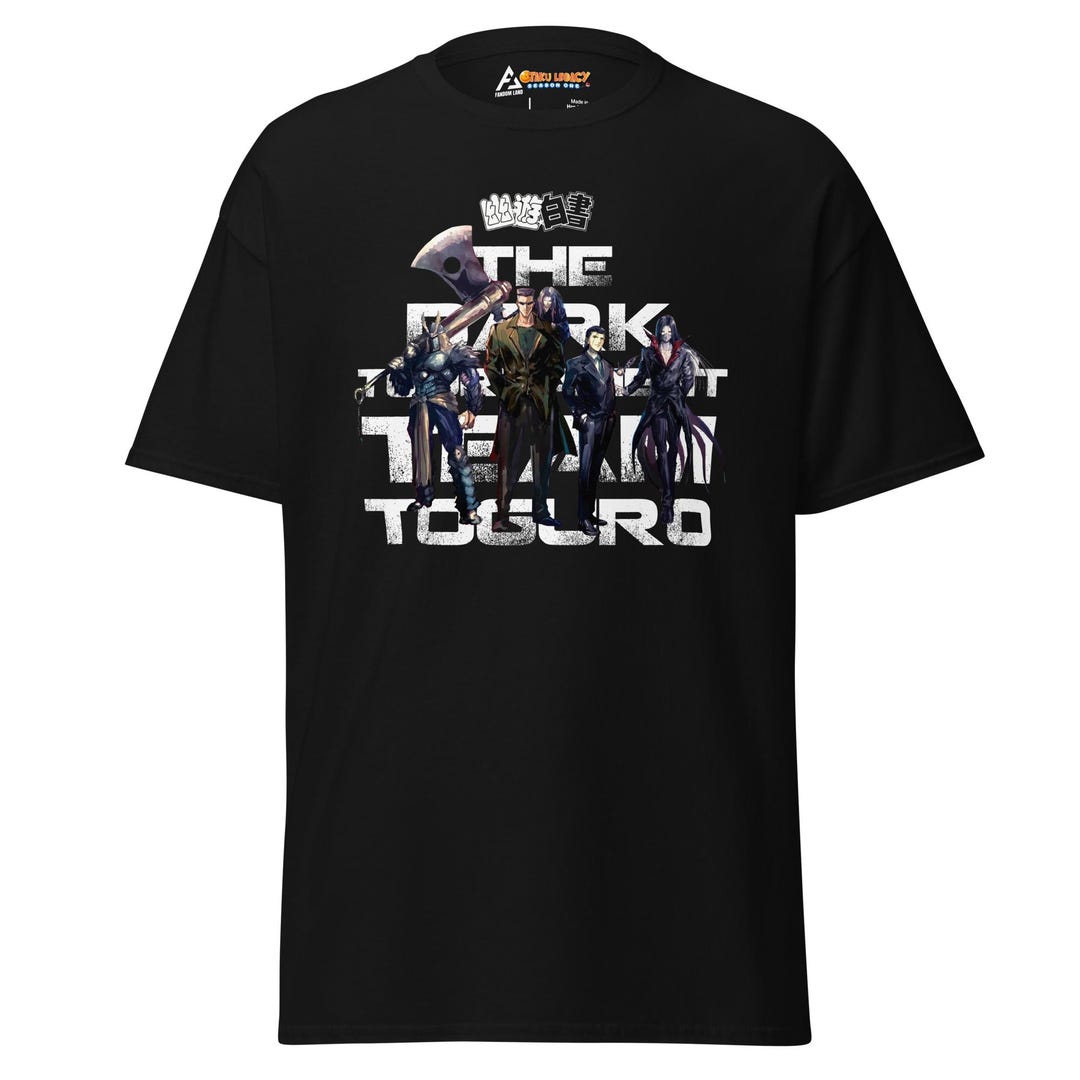 Yu Yu Hakusho Team Toguro T-shirt, Vintage 90s Anime Villains Tee