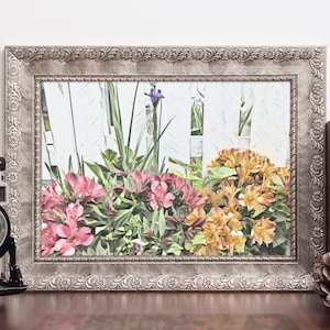 Druckbare Wandkunst - Digitale Kunst - Aquarell Kunstdruck - Digital Download, Art Printables - Aquarell Landschaftskunst - druckbare Wanddekoration