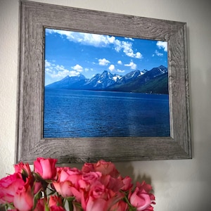 Wand Kunst Druck Wohnkultur Fine Art Foto Poster Natur Lovers of Travel - Wandkunst Grand Tetons Wyoming