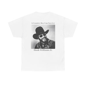 Hank Williams Jr. Unisex Tee, Country Music Shirt, Concert Tee, Vintage Graphic Tee, Music Apparel