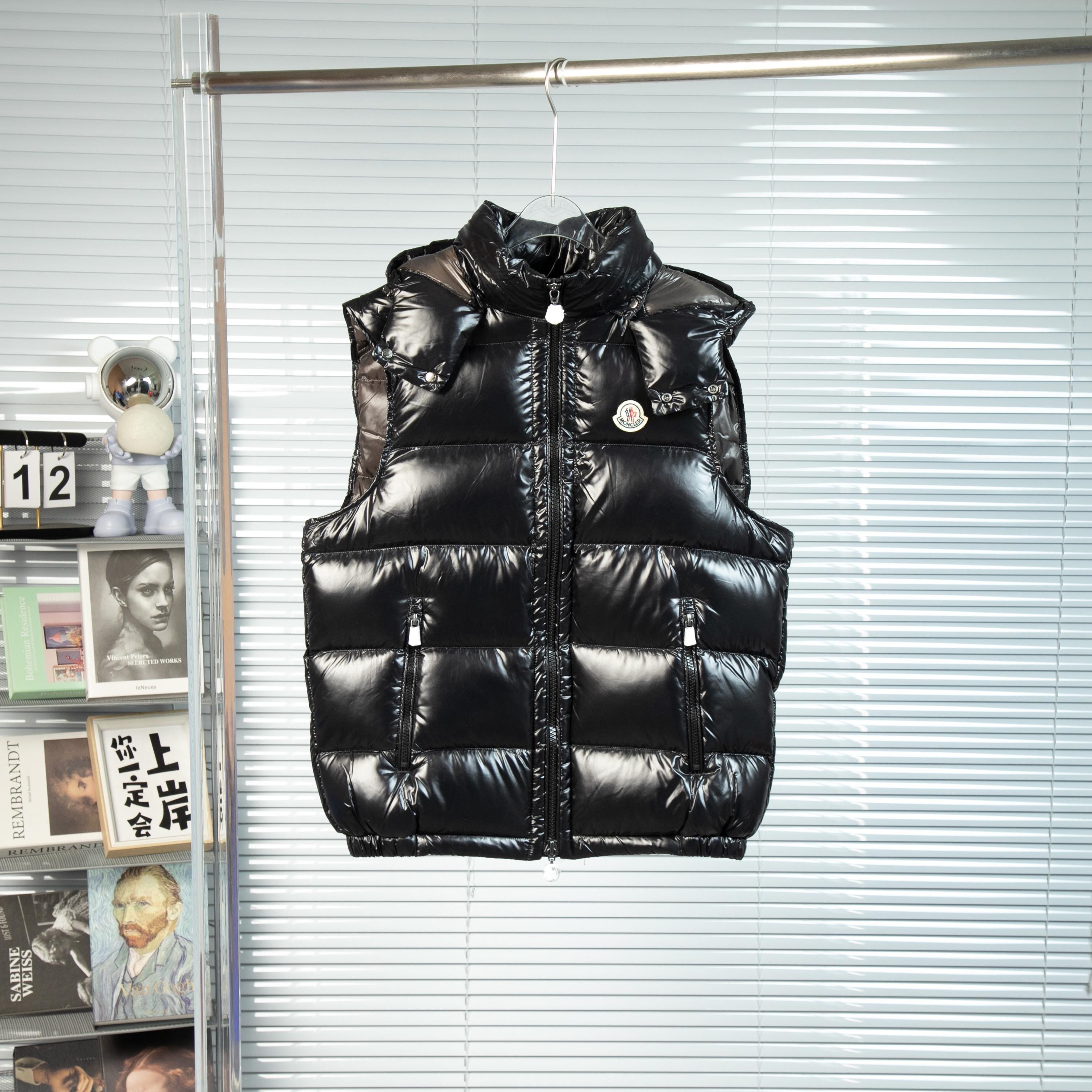 Moncler Necker Hooded Jacket White at CareOfCarl.com