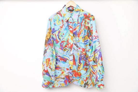 vintage PSYCHEDELIC 1960s rainblo trippy vintage l