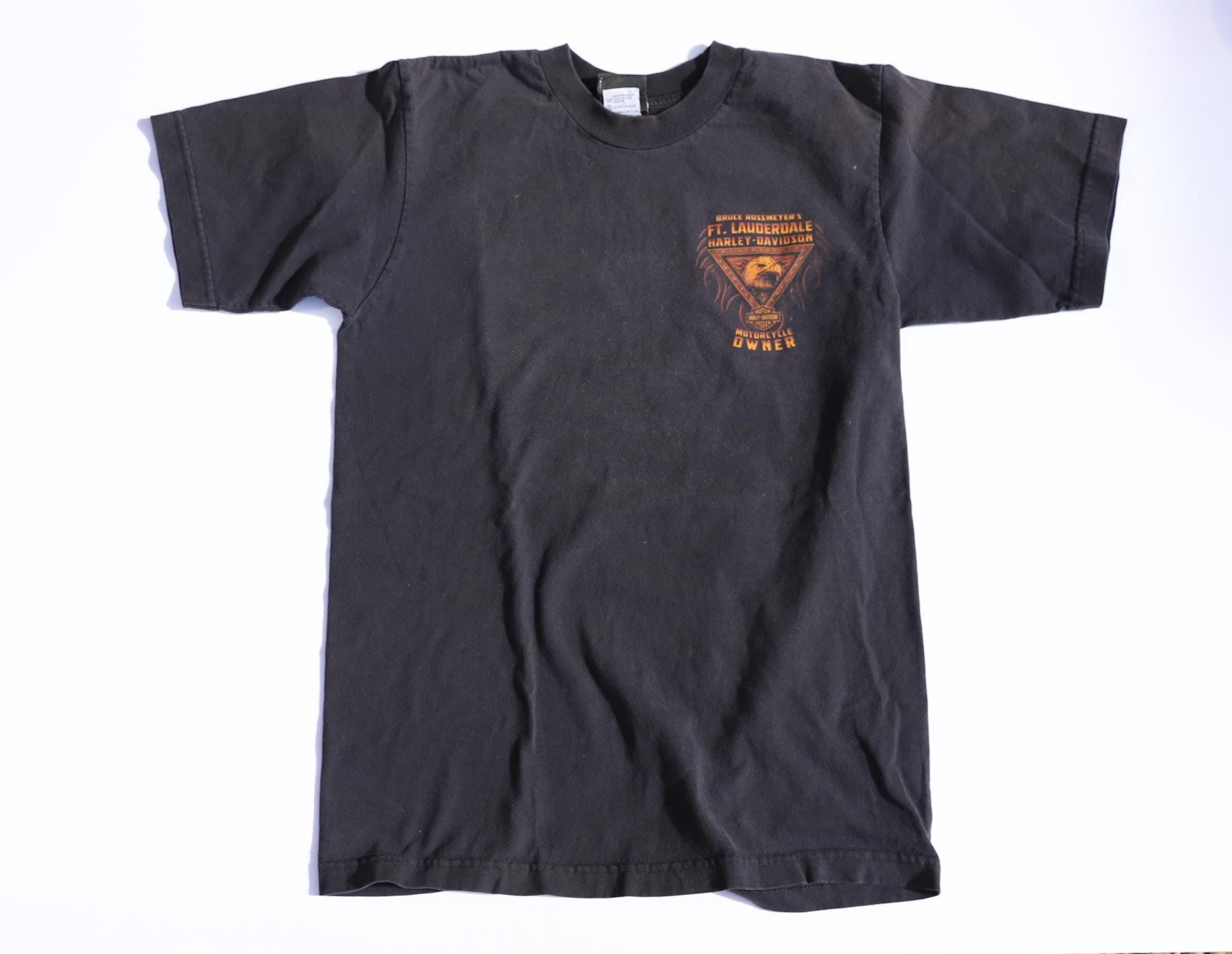 Vintage HARLEY DAVIDSON Fort Lauderdale FLORIDAMAN Vintage Black 