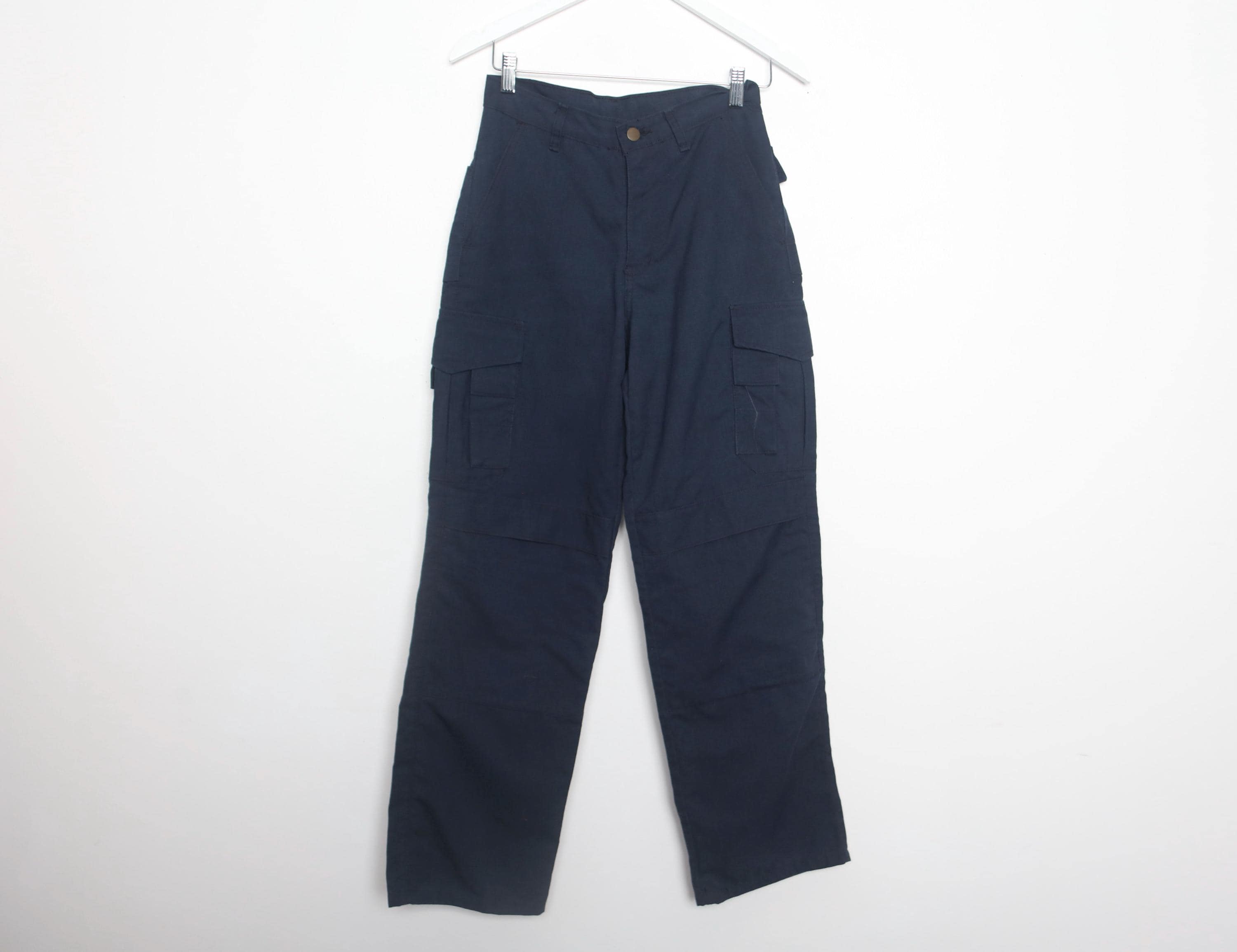 1990～00s Vintage  Navy Cargo Pant Vintage BAGGY Navy Blue CARGO Pants Skater Baggy Pants 1990s