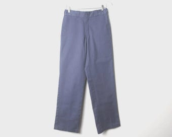 Vintage Dickies / 90s Work Pants / 1990s Dickies Made in USA Navy