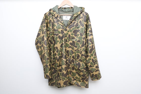 ジャケット・アウター y2k fur camouflage parker Vintage Y2k Outsider CAMOUFLAGE Green & Brown Men's Camo