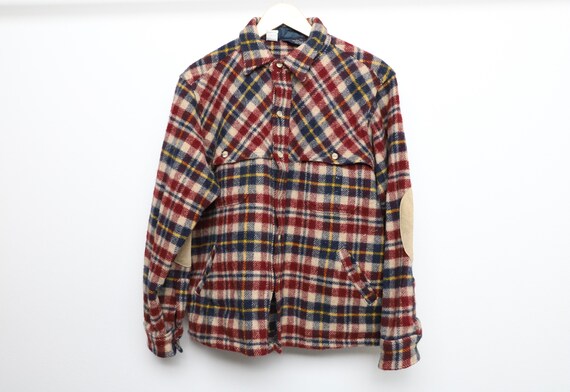 vintage MEN'S flannel WOOLRICH brand twin peaks ni