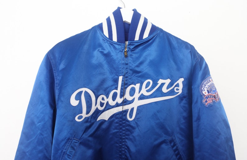 Vintage 1980s LA Dodgers Baseball Jacket Satin Nylon Jacket - Etsy