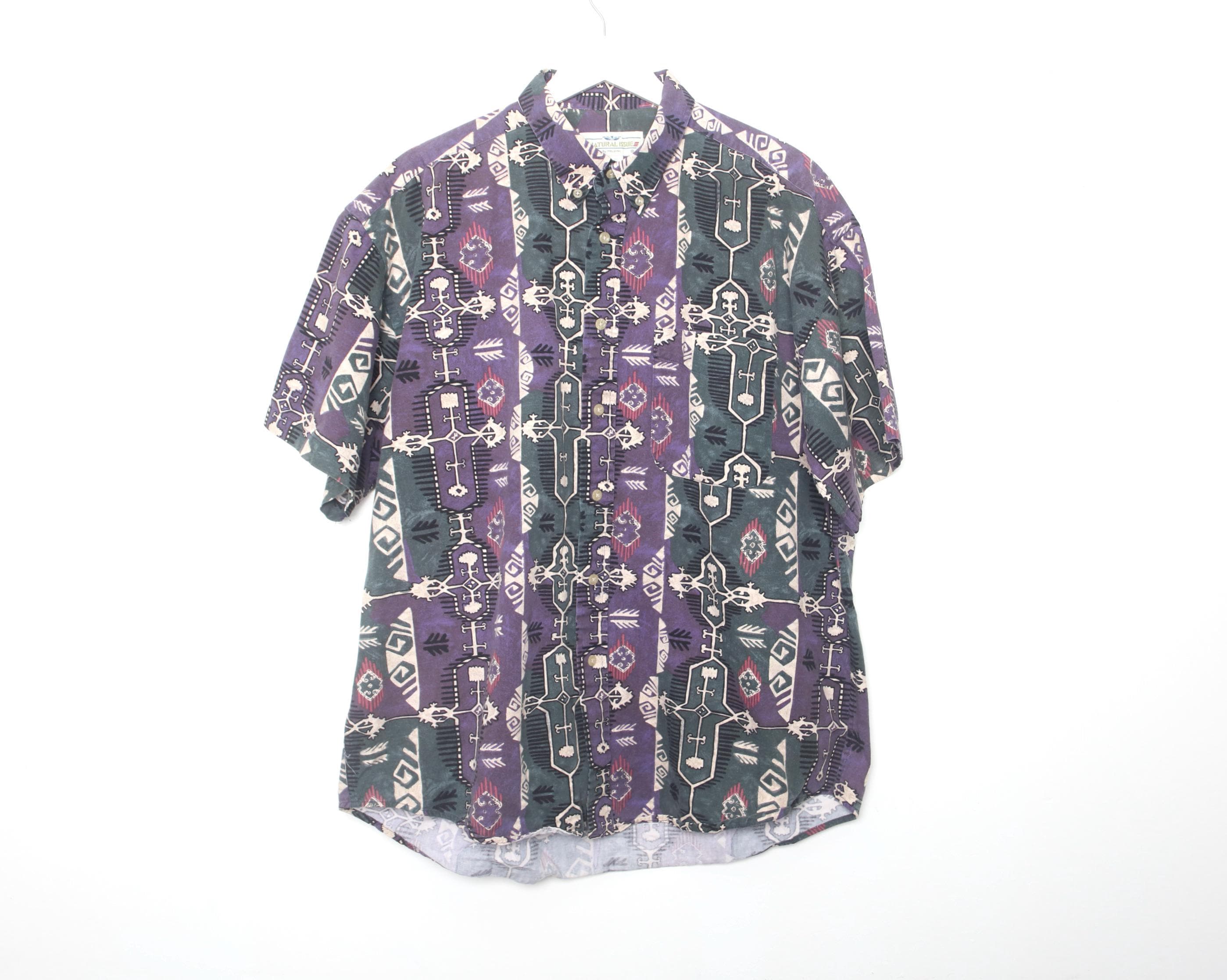 90s Rayon Shirt - Etsy