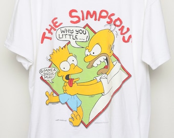 【90's】シンプソンズ ソプラノズ ヴィンテージtシャツXL ビンテージ 90s シンプソンズ ソプラノズ パロディ Tシャツ