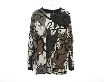 Vintage Predator Camo Jacket 1990s Realtree Predator Camo Zip