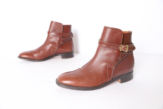 mens buckle chelsea boots