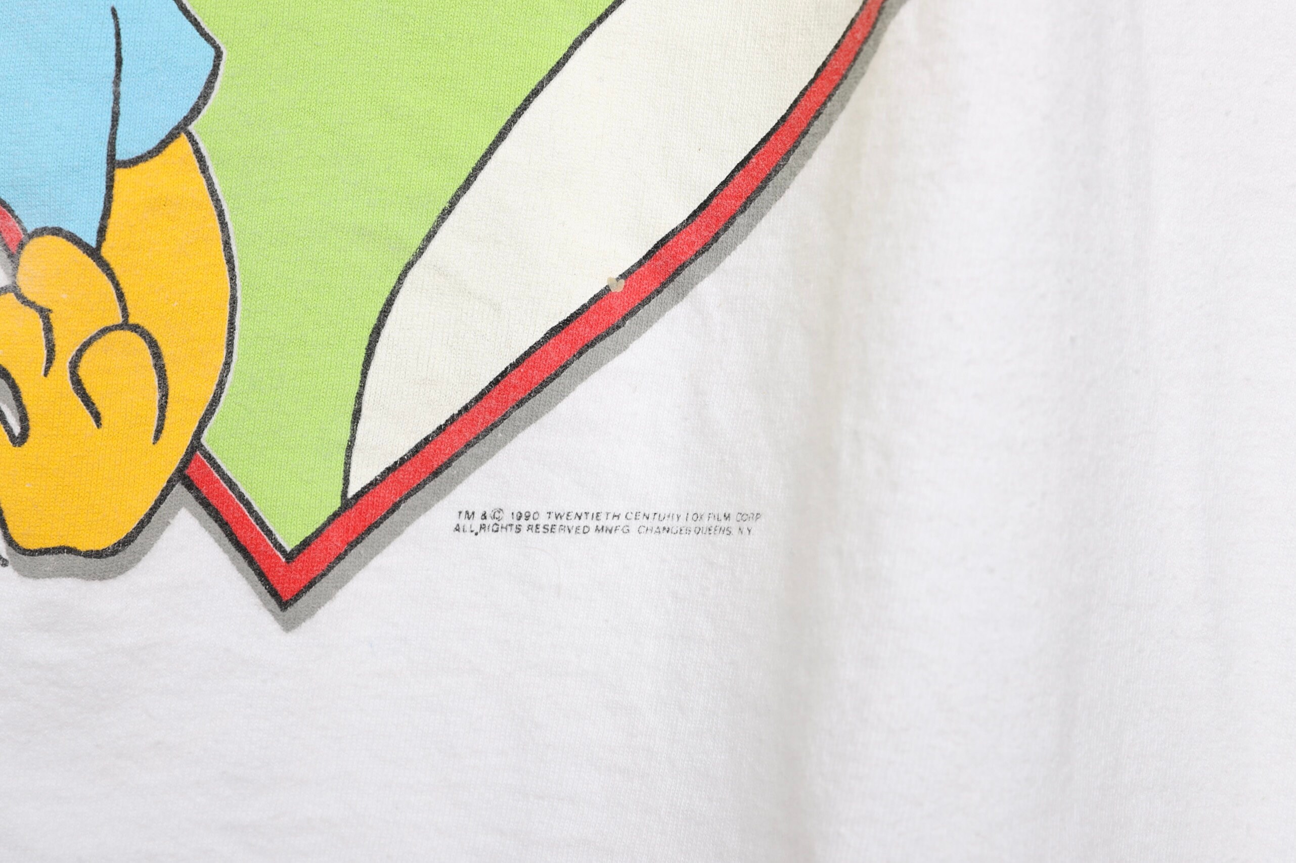 1990年代のヴィンテージ、バート＆ホーマー・シンプソンのボックス型