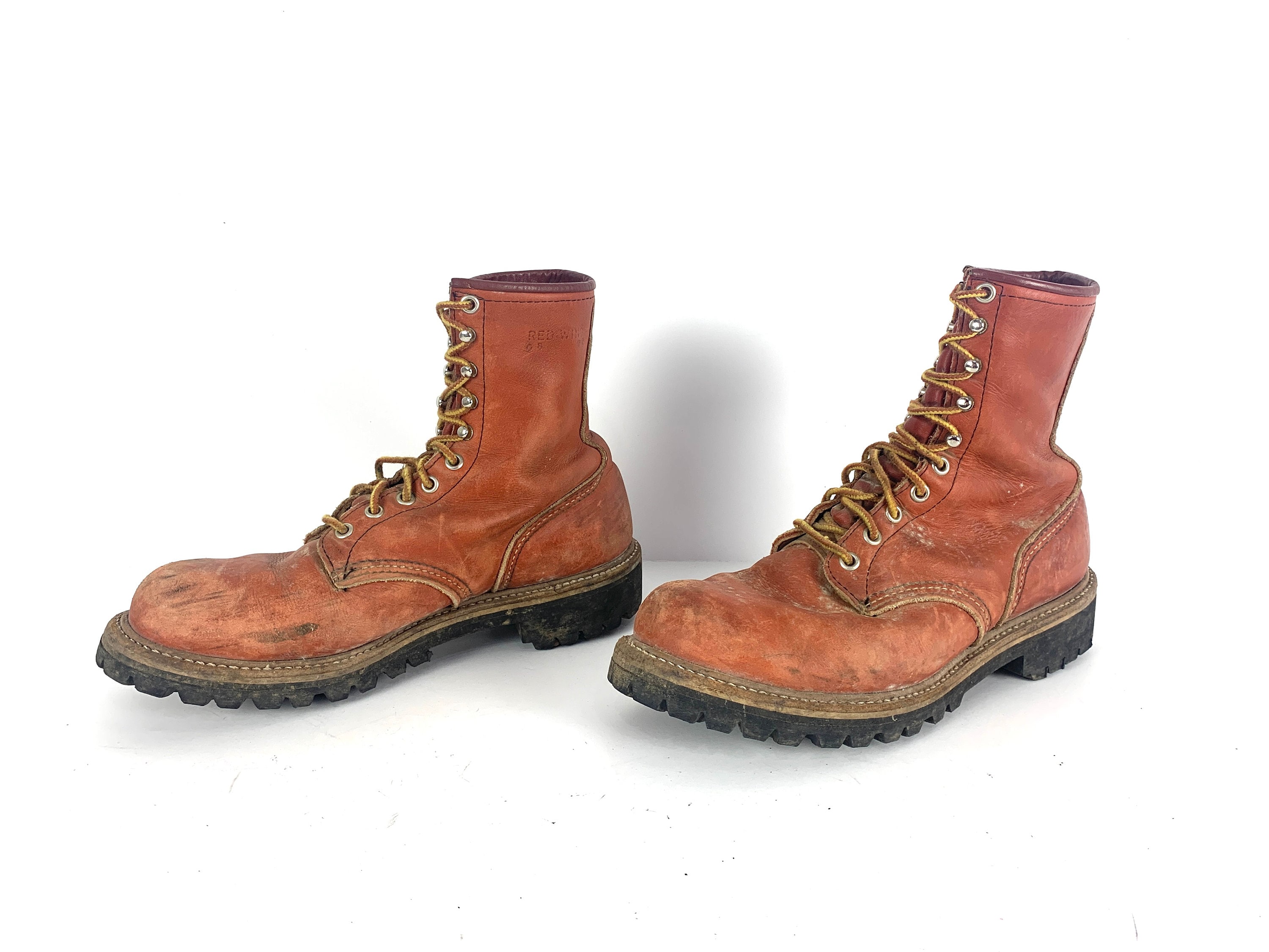 Red Wing 4473 Firefighter Boots (Multiple Sizes & Optional Zipper)