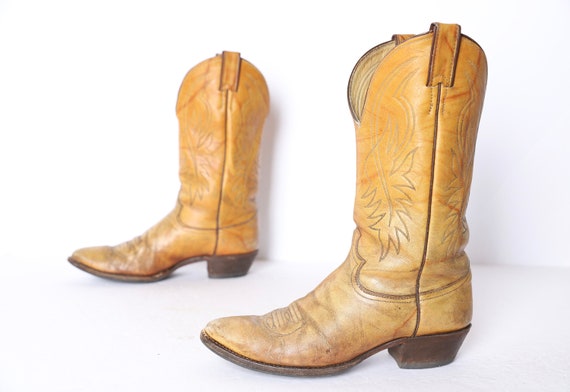 men's distressed cowboy boots
