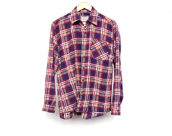 Vintage 1950s/1960s LEVI'S SADDLEMAN Western Shirt ~ M ~ Cowboy