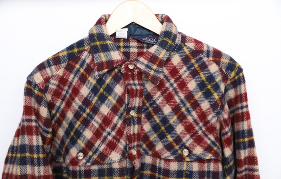 vintage MEN'S flannel WOOLRICH brand twin peaks s… - image 2