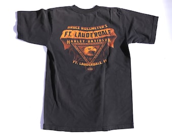 ヴィンテージ T シャツ、ハーレーダビッドソン T シャツ、バイク T