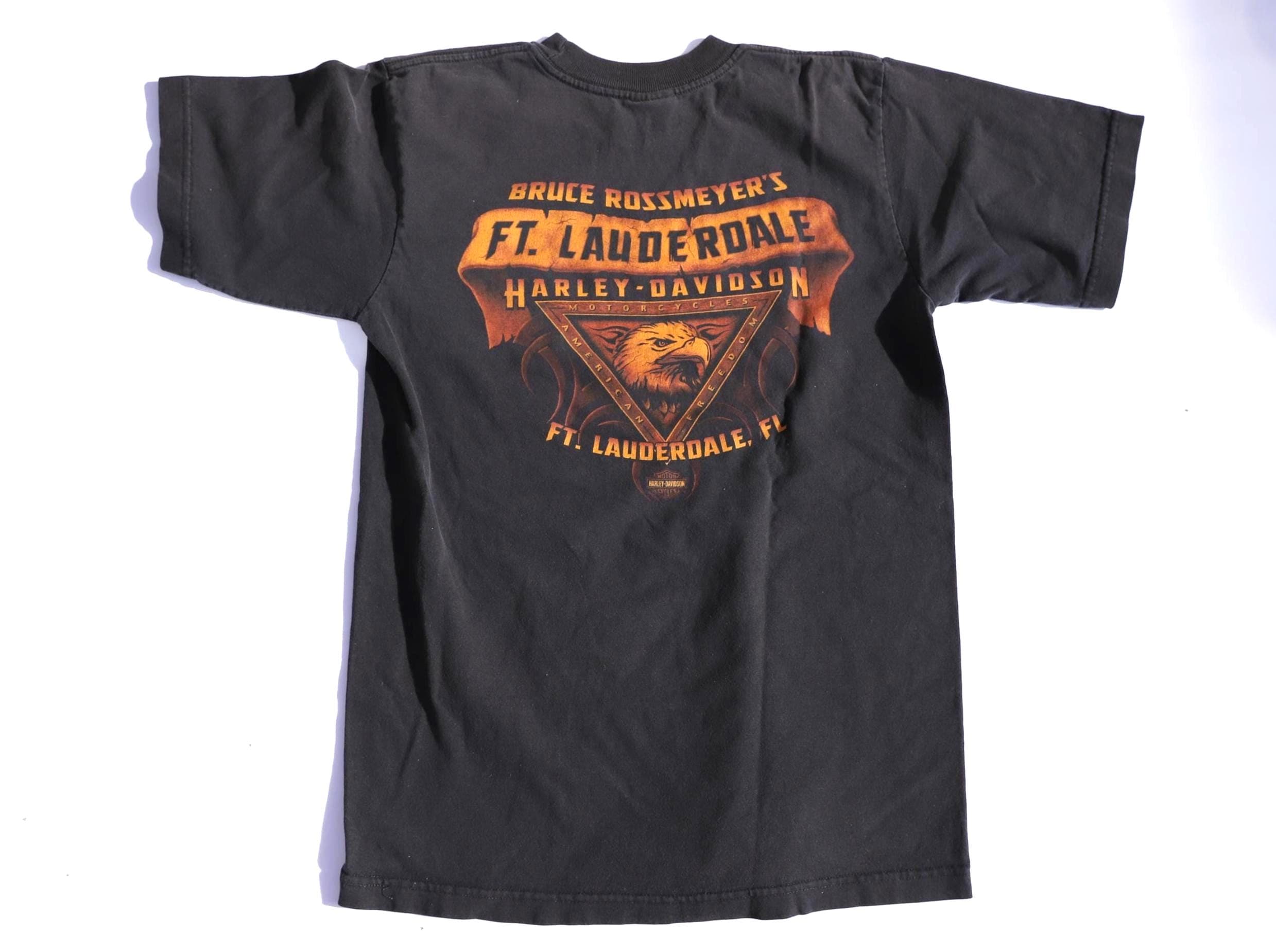 Vintage HARLEY DAVIDSON Fort Lauderdale FLORIDAMAN Vintage Black 
