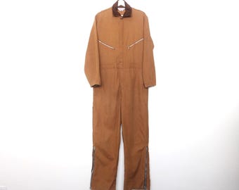 Vintage 80's Carhartt Thick Heavyweight Long Sleeve Hooded Work