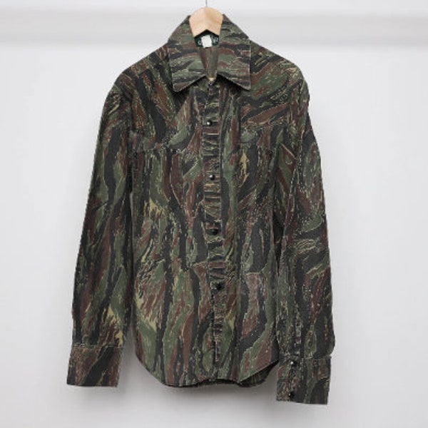 vintage 1990s y2k CAMOUFLAGE grunge vintage Realtree shirt/jacket coat camo y2k shirt -- men's size large
