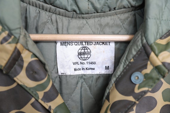 ジャケット・アウター y2k fur camouflage parker Vintage Y2k Outsider CAMOUFLAGE Green & Brown Men's Camo
