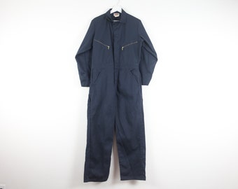 vintage 90er Jahre Overall DICKIES Marke Carhartt Style Herren Arbeitskleidung Blaumann Stil Arbeitskleidung - Größe LARGE