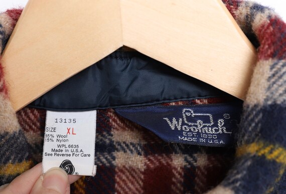 vintage MEN'S flannel WOOLRICH brand twin peaks s… - image 4
