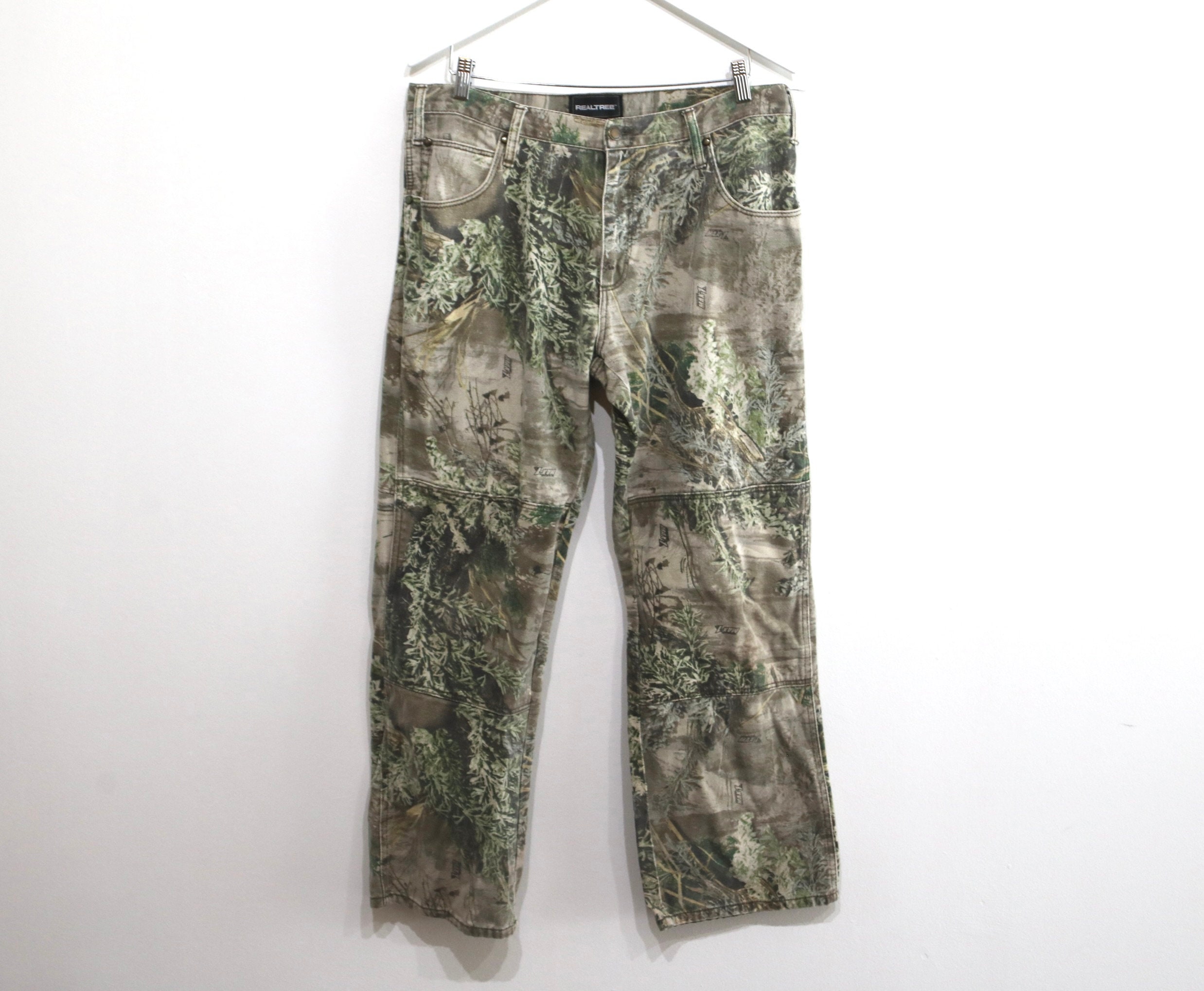Vintage 90s Y2k CAMO Real Tree Jean CAMOUFLAGE Carhartt Style 