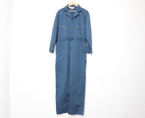 vintage DICKIES blue coveralls late 1990s work wea