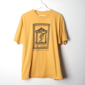 vintage SANTA Fe New Mexico OPERA y2k yellow La Belle Helene vintage authentic rare t-shirt -- size large